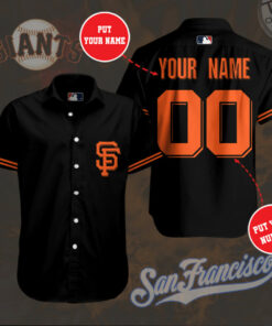 San Francisco Giants 3D Sleeve Dress Shirt 01