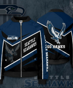Seattle Seahawks 3D Bomber Jacket 01