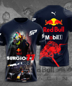 Sergio Perez 3D T shirt