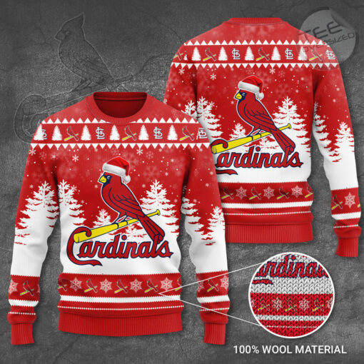 St. Louis Cardinals Ugly Christmas 3D Sweater