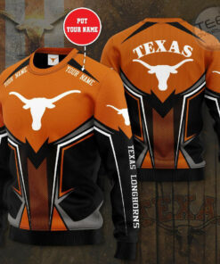 Texas Longhorns 3D Sweatshirt 01