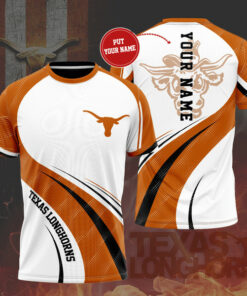 Texas Longhorns 3D T shirt 01