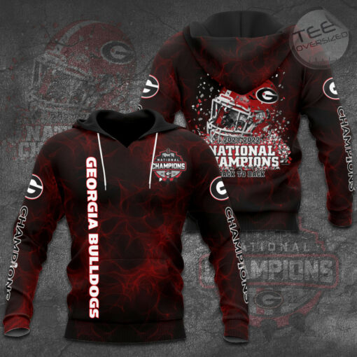 The best Georgia Bulldogs 3D hoodie 01