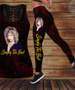 Tina Turner Tank Top Leggings set OVS29723S4