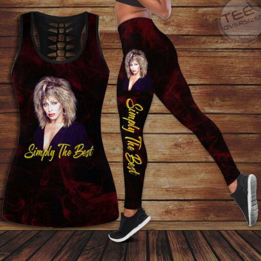 Tina Turner Tank Top Leggings set OVS29723S4