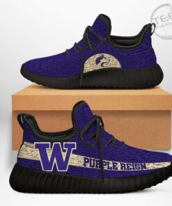 Washington Huskies Yeezy Shoes 01