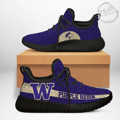 Washington Huskies Yeezy Shoes 01