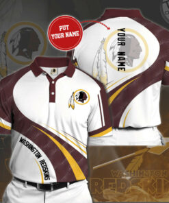 Washington Redskins 3D Polo 01