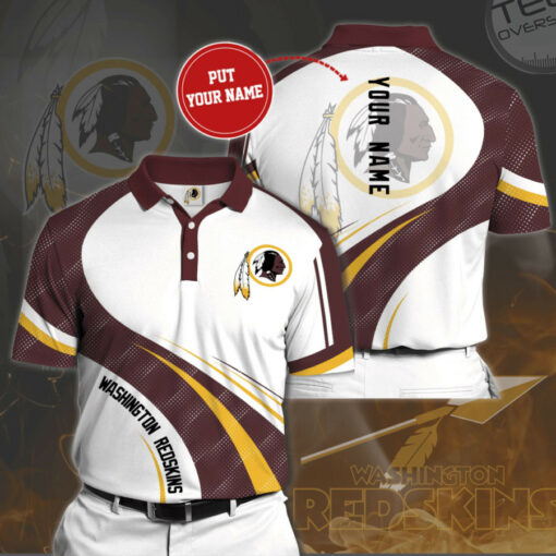 Washington Redskins 3D Polo 01