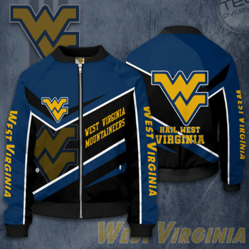 West Virginia Mountaineers 3D Bomber Jacket 01