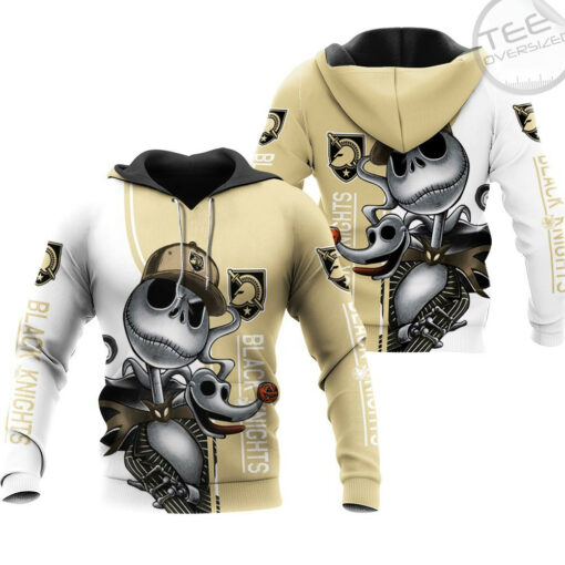 army black knights jack skellington and zero 3d hoodie